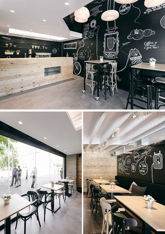 ตัวอย่างคาเฟ่ ดีไซน์คาเฟ่ขนาดเล็ก ทำอย่างไร