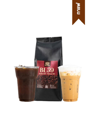 กาแฟ BL-59 เมล็ดกาแฟคั่ว จากโรงคั่วเชียงใหม่